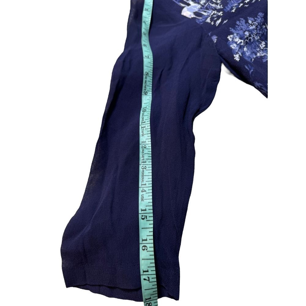 Joules Dress Size‎ 6 Deer Rabbit Print Chiffon Woodland Forest Fully Lined Shift - Picture 7 of 9